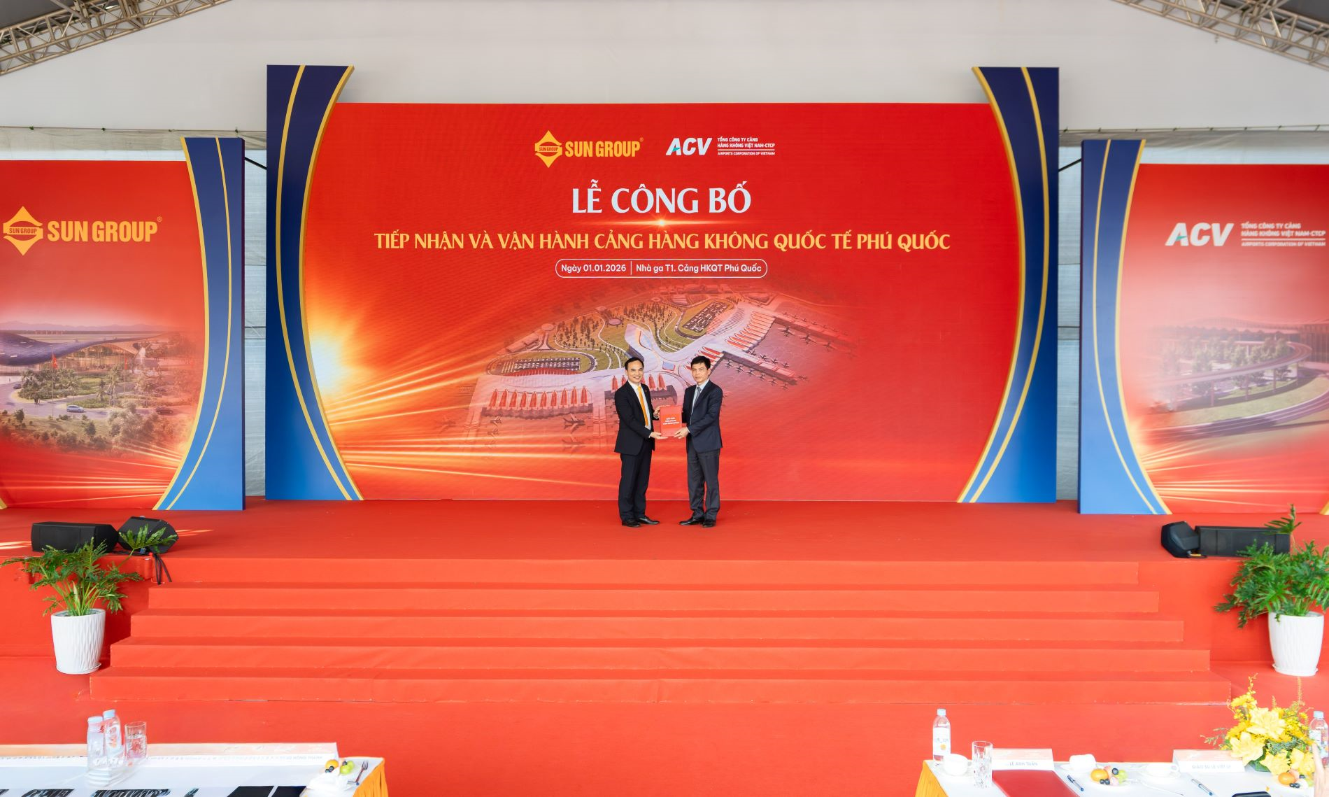 Chính thức chuyển giao đơn vị quản lý, khai thác sân bay Phú Quốc